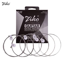 6pcs ZIKO DN-010 Electric Guitar Strings 10-46 Nickel Wound Normal Light Tension