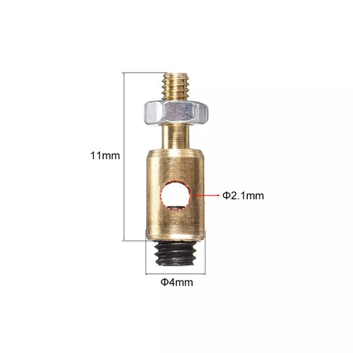 Tapones de acoplamiento brazo servo de conexión, varilla de empuje para avión RC, D4x2,1 mm 20 piezas - Imagen 9 de 15
