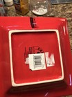 Tabletops Unlimited Celebration 8” Poinsettias 2 Salad Plates Christmas holiday — photo 5