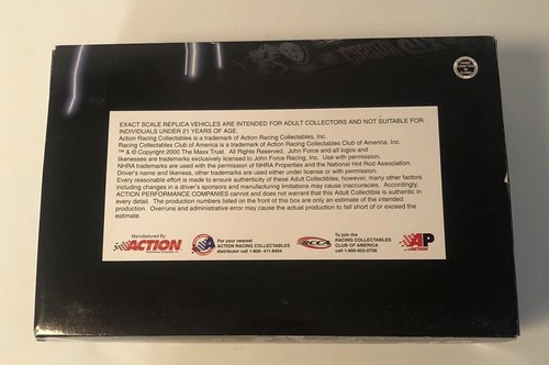 Action John Force 2000 Ford Mustang Castrol 9X Champion Diecast Car NHRA 1:24 - Imagen 8 de 9