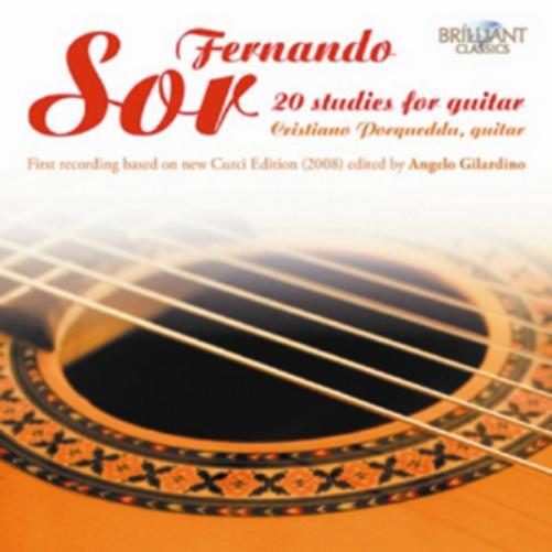 Fernando Sor Fernando Sor: 20 Studies for Guitar (CD) Album