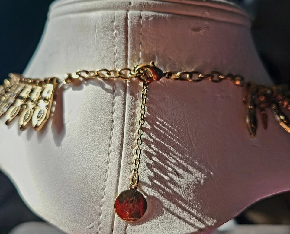 Collar de plumas gitanas House of Harlow 1960 -- ¡Súper RARO!!❤️❤️ Foto 4 de 4