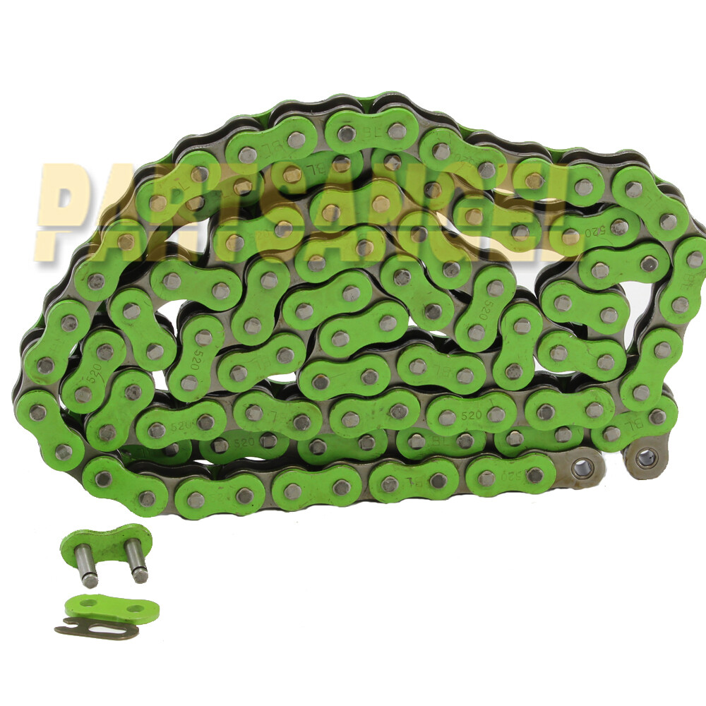 Green 520x104 Drive Chain & Master Link Fit 19872006 Yamaha Banshee