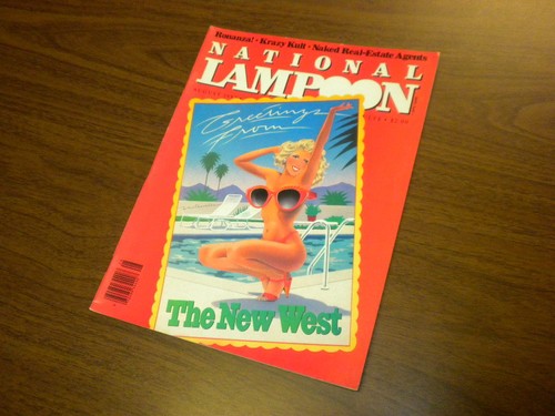 NATIONAL LAMPOON satire/humor magazine 1982 AUGUST - Picture 2 of 2