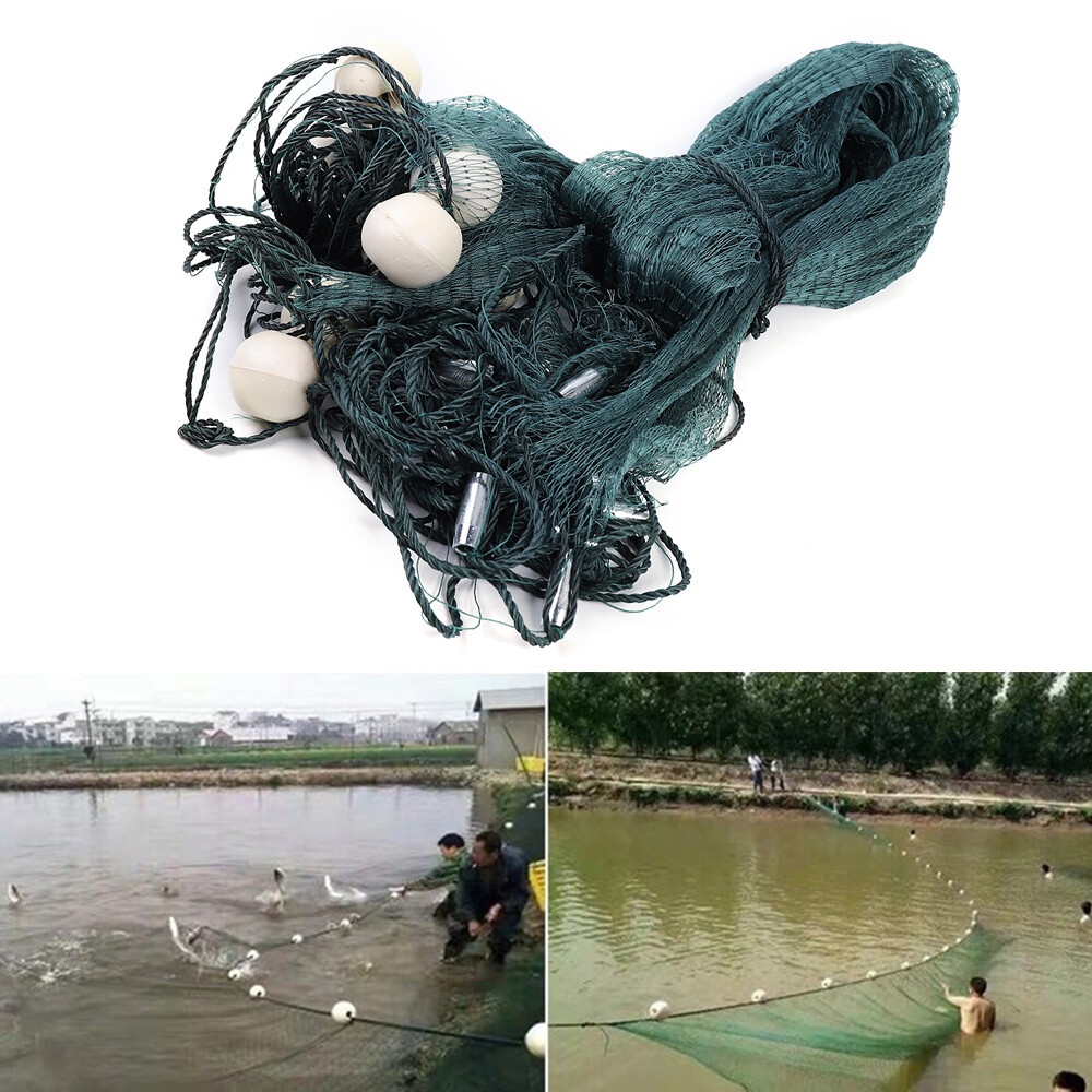 Bait Minnow Seine Nets Minnow Seine Net Fishing Drag Net Handmade Fish Net  Polyethylene