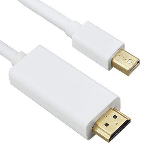 Adaptateur Mini DisplayPort Vers HDMI 4K - Compatible MacBook, Surface, PC, Vidéo Jusqu'à 3840x2160