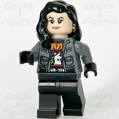 LEGO  Jurassic World Zia Rodriguez Minifigure Dominion Grey Jacket 76944 jw090