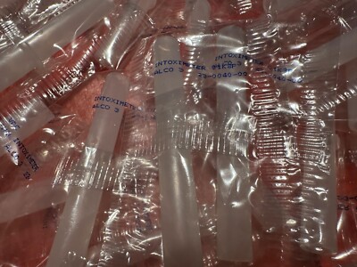 Lot of 40 New in original Seal Mouthpieces for Alco-Sensor  & Alco-Sensor  III.