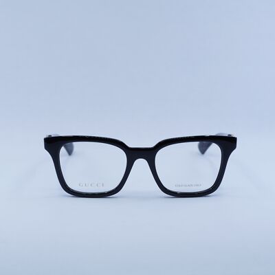 Gucci GG1728O 001 Eyeglasses Black 51mm Square Frame Gucci GG1728O Black Rectangular Glasses - eye-oo.com main image 3