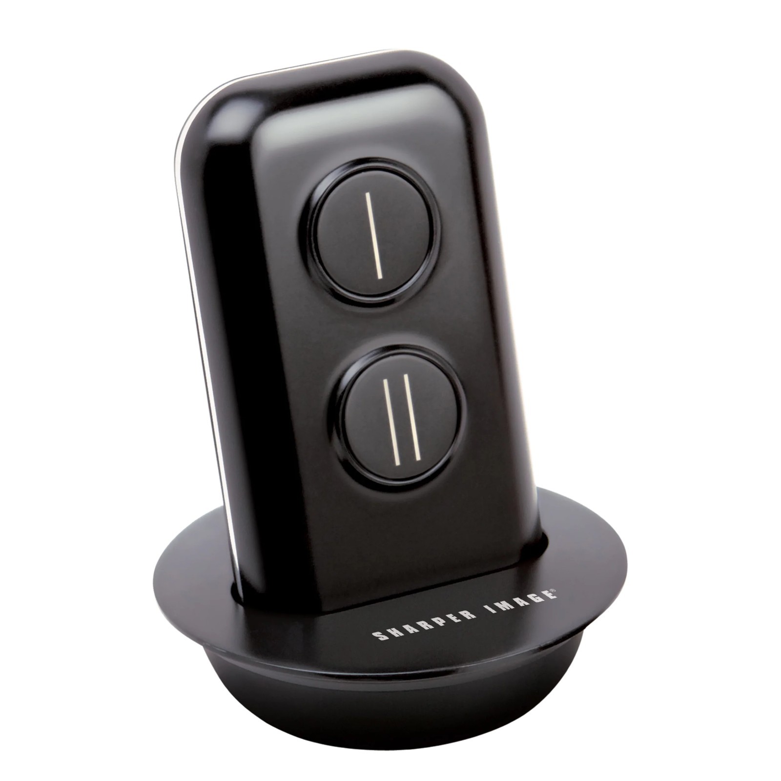 Sharper Image Portable Electronic Key Finder 2 Fobs For 2 Sets Of Keys