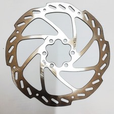Tektro 160mm Disc Brake Rotor BIKE OEM PACKAGE SILVER Cross Rotor w/Bolts