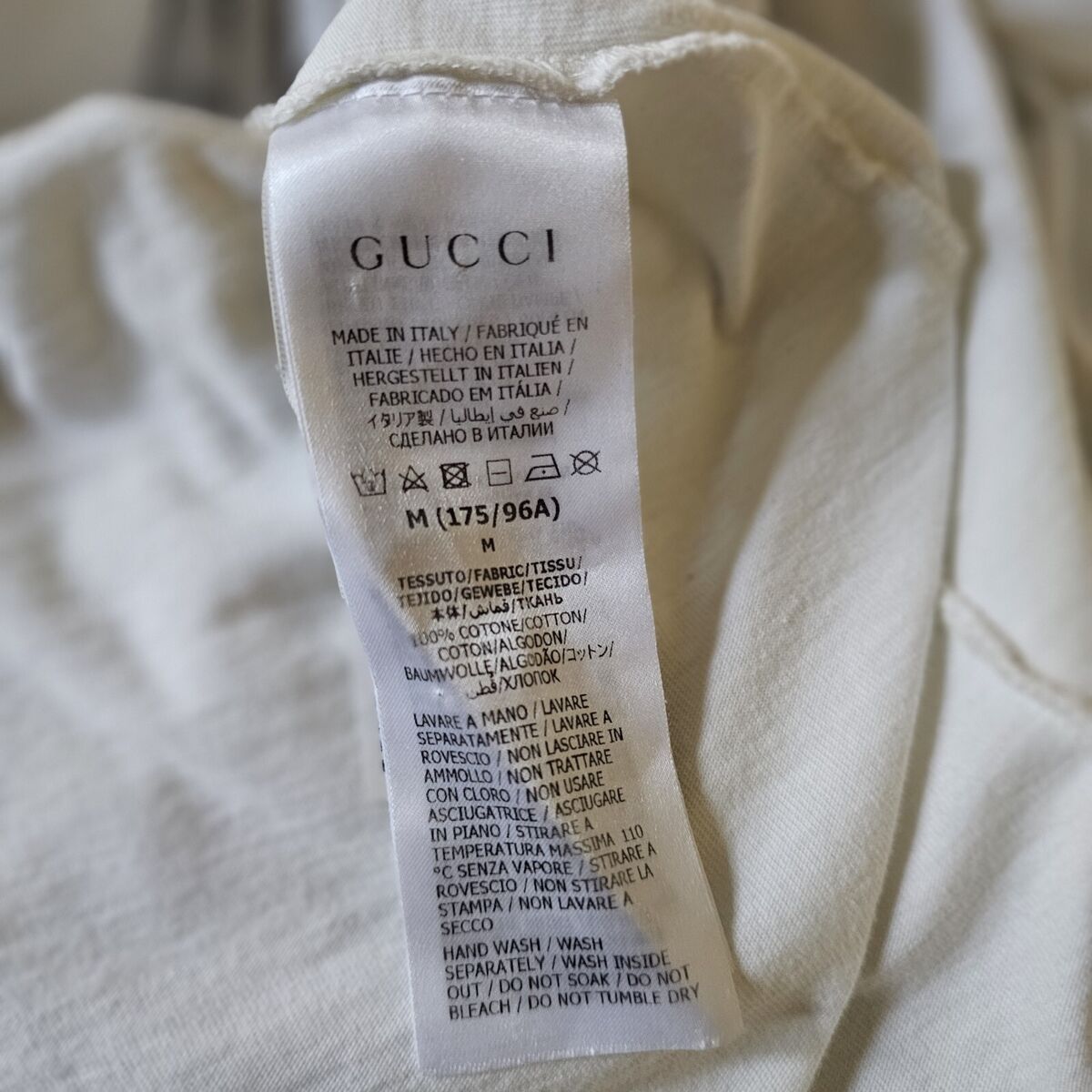 GUCCI LOVE PARADE LOS ANGELES Tシャツ Gucci Love Parade Los Angeles Print T-Shirt Size M | eBay