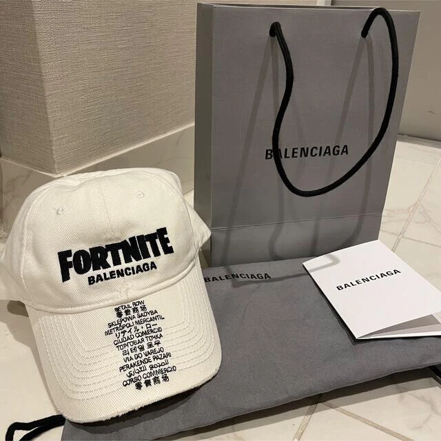 ☆セール balenciaga Fortnite キャップ 世界500個限定 - 通販