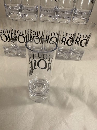 Set Of 22 Tequila Rose plastic shot glasses - 4" tall - Picture 5 of 7