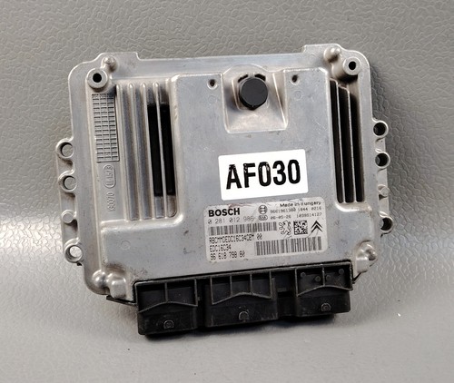 Peugeot 307 3A 3C 3D 1.6 HDi 9HV ENGINE CONTROL MODULE UNIT ECU ECM 0281012986 - Picture 18 of 19
