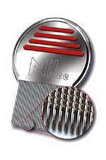 Nit Free Terminator Lice Comb, Professional Stainless Steel Comb for Head Lic...