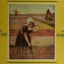 1915 It's Tulip Time in Holland Radford  Whiting Vintage Sheet Music M33