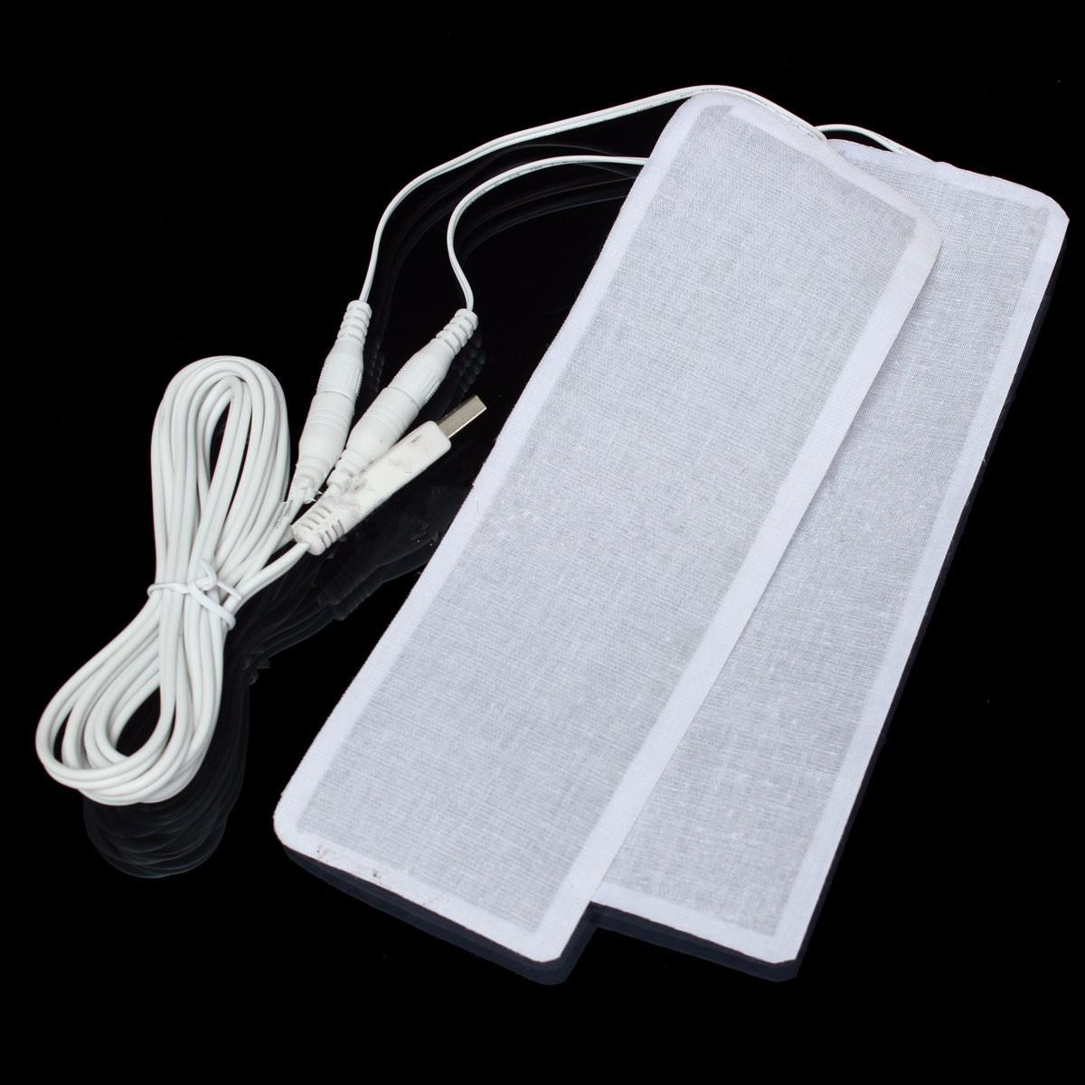 Pair of 5V USB Electric Heating Element Film Heater Pads 6*20CM Warm Feet  pwL@-@ | eBay