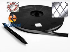 Ebony Black self adhesive window lead strip glass crafts Regalead free tool