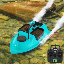 500m Fishing Bait Boat GPS Remote Control Standby 90min Lithium Battery Bule
