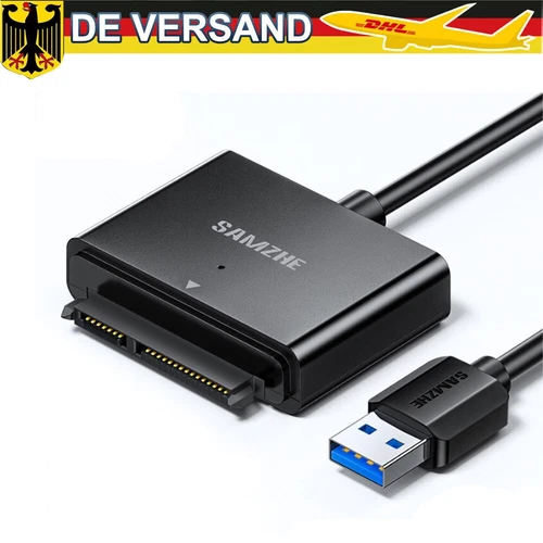USB 3.0 Kabel Konverter Adapterkabel 5Gbps für SATA Festplattenlaufwerke DE
