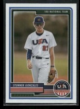 2023 Panini USA Baseball Stars & Stripes #8 Stunner Gonzales