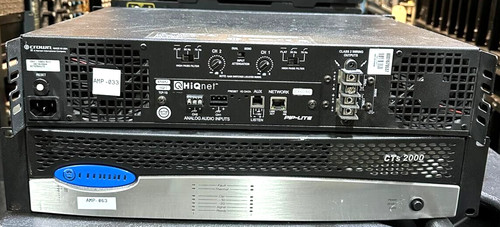 Crown CTS 2000 2 W/ IQ-PIP-LITE CARD Channel Power Amp (One)THS