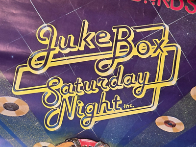 VINTAGE CHICAGO JUKE BOX SATURDAY NIGHT NIGHTCLUB POSTER [Late