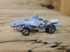 Vintage 1986 Hot Wheels Gray Shark Sharkruiser Speed Demons S297