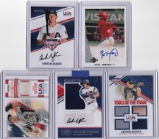 ELOY JIMENEZ / ANDREW VAUGHN - WHITE SOX - ROOKIE / PATCH / AUTO LOT X 5
