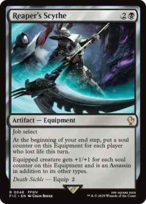 Reaper's Scythe - 48 - NM - Commander: FINAL FANTASY - MTG