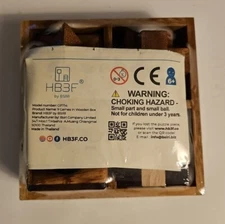 Wooden Puzzles Set Of 4 Unique Made In Thailand NIP