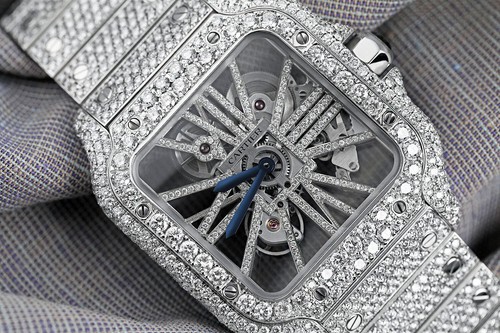 Cartier Santos De Cartier Skeleton 