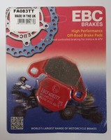 EBC Carbon TT Hintere ScheibenbremsbeläGe Satz FüR Aprilia RX125 (2018-2021)