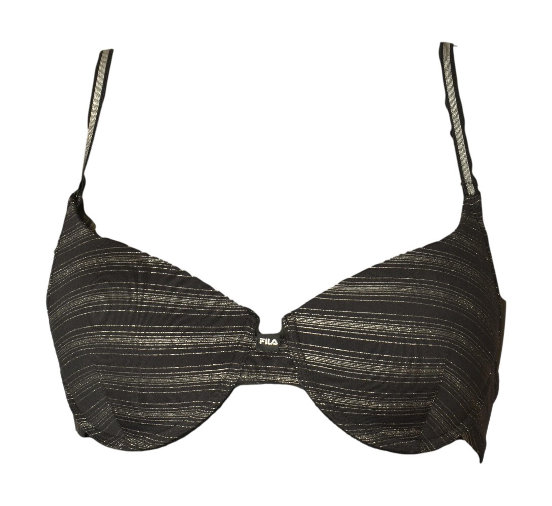 SG Reggiseno donna FILA счастливые дни от ferretto coppa imbottita, украшенные люрексом.