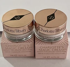 Charlotte Tilbury Magic Cream Moisturizer Mini Jar 7 ml Travel Size BNIB Lot 2
