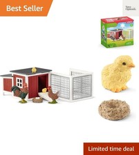 Farm World - Chicken Coop Playset - Kids Ages 3  42421  Farm Animal Figuri...
