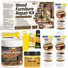 Wood Repair Kit, Wood Furniture Repair Kit, Wood Filler, Wood Putty and Beesw...