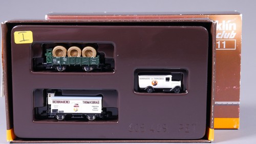 Spur Z Märklin 82511 Biertransport-Set Thomasbräu K.Bay.Sts.B. in OVP #BK_143 | Zustand: Gebraucht