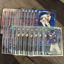 2024/25 Bowman Chrome 1st Prospect Aidan Smith Lot of 27 Cards (7) 1st Bowman