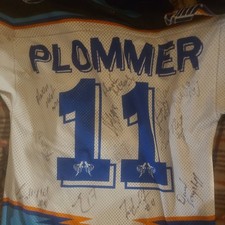 Sheffield Steelers Jersey Hockey Shirt 11 plommer 1998