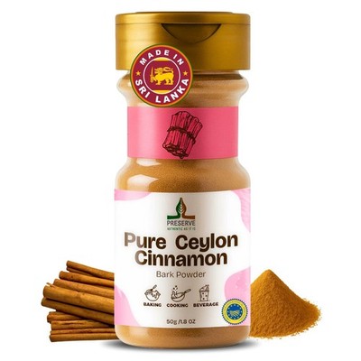 Pure Ceylon Cinnamon Powder only GI Certified Powder on Ebay Made in Sri Lanka