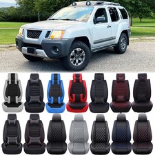 For Nissan Xterra 25-seat Car Seat Cover Full Set Pu Leather Front Rear Cushion