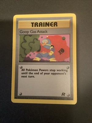 Pokémon TCG Team Rocket Goop Gasangriff Karte 78/82