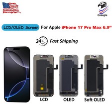 For Apple iPhone 17 Pro Max 6.9'' LCD/OLED Display Touch Screen Digitizer