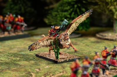 Figur auf kleiner Qiongqi - Armee der Zhu Lin