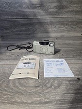 Canon Sure Shot 60 Zoom 35mm Point Shoot Film Camera With Manual - TESTED