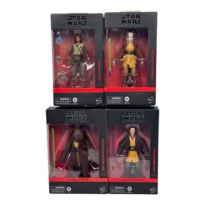 Star Wars Black Series Acolyte Lot (4) Kelnacca ~ Osha ~Padawan ~Sol All Sealed