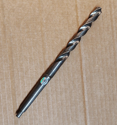 7/16'' Drill Bit MORSE Taper Shank, 7.5'' Length, 1MT, HSS, USA