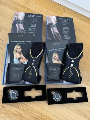 Bodify EMS Trainingsset Pro   Bauchtrainer + 2x Arm-/Beintrainer | OVP